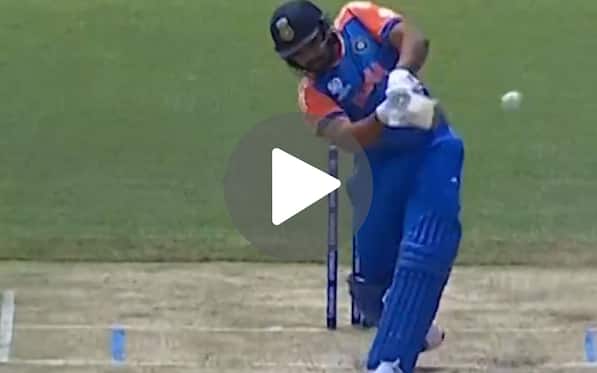 [Watch] Rohit Sharma's Iconic 'Stand And Deliver Six' Against Joshua Little